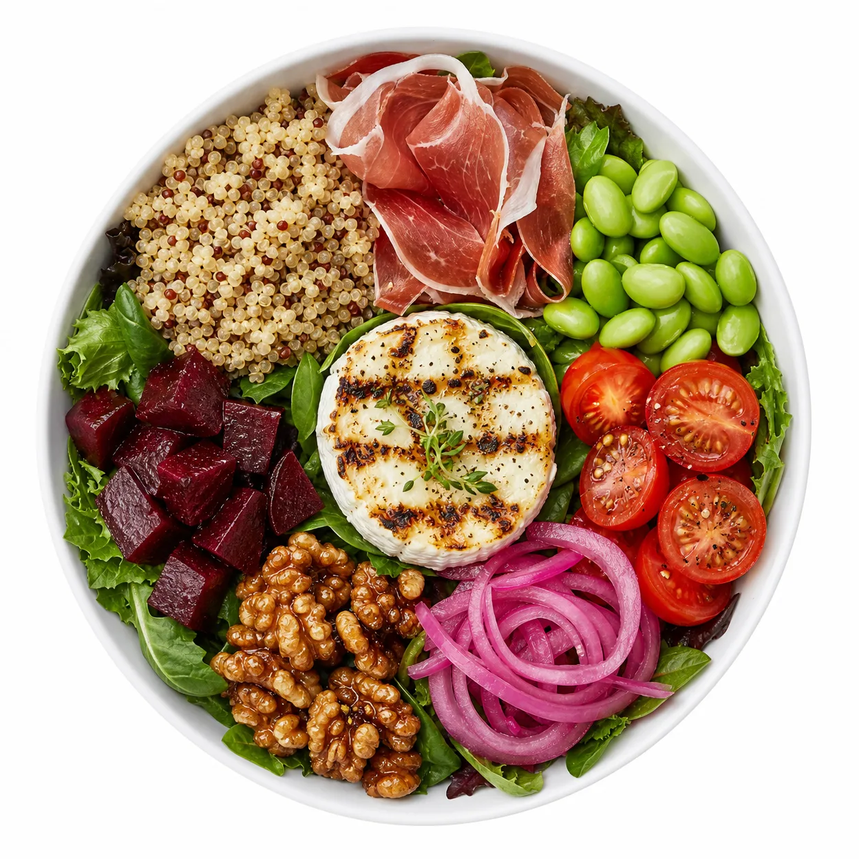 Grillad Chèvre & Serranobowl